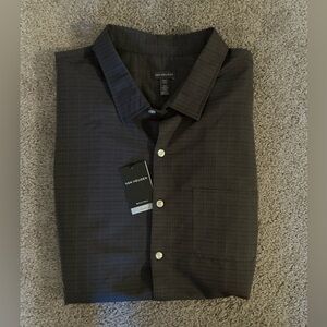 Van Heusen Men's Big and Tall Short-Sleeve Button Down Shirt